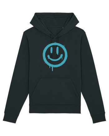 Smiley Face Black
