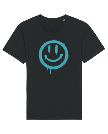 Smiley Face Black