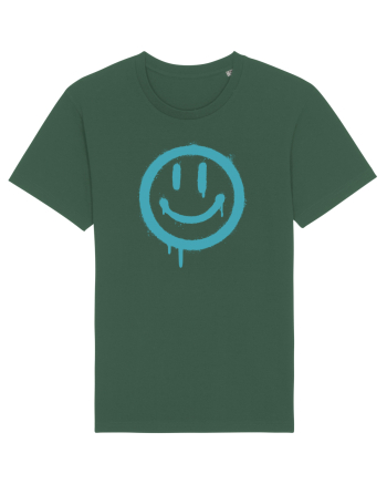 Smiley Face Bottle Green