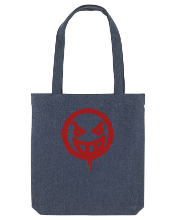 Angry face Midnight Blue