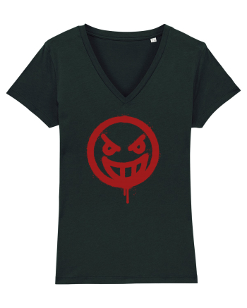 Angry face Black