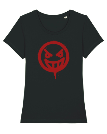 Angry face Black