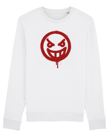 Angry face White