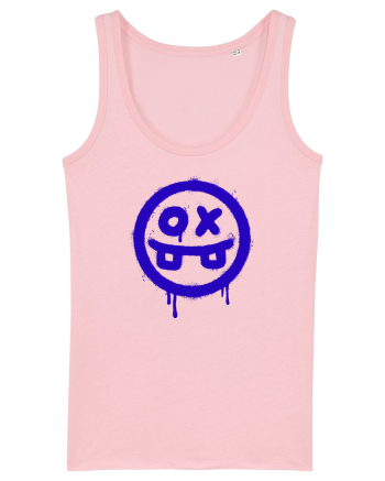 Sick scary face Cotton Pink