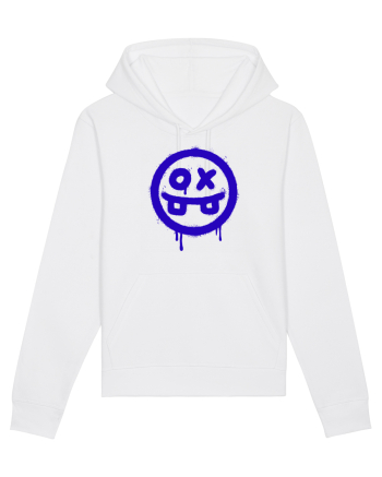 Sick scary face White