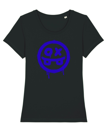 Sick scary face Black