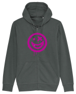 Smiling face Hanorac cu fermoar Unisex Connector