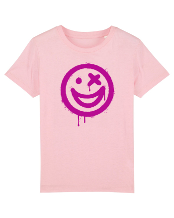 Smiling face Cotton Pink