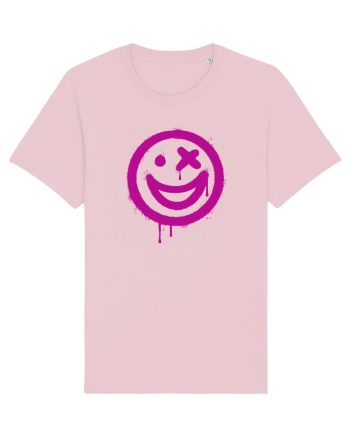 Smiling face Cotton Pink