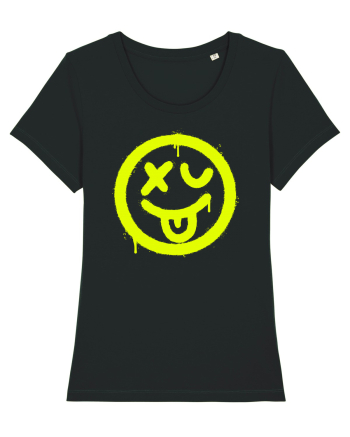 Smiling sick face Black