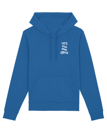 Let's have some coffee Royal Blue