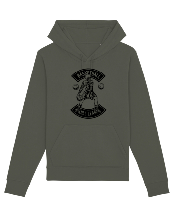 Basketball Skull Black Khaki