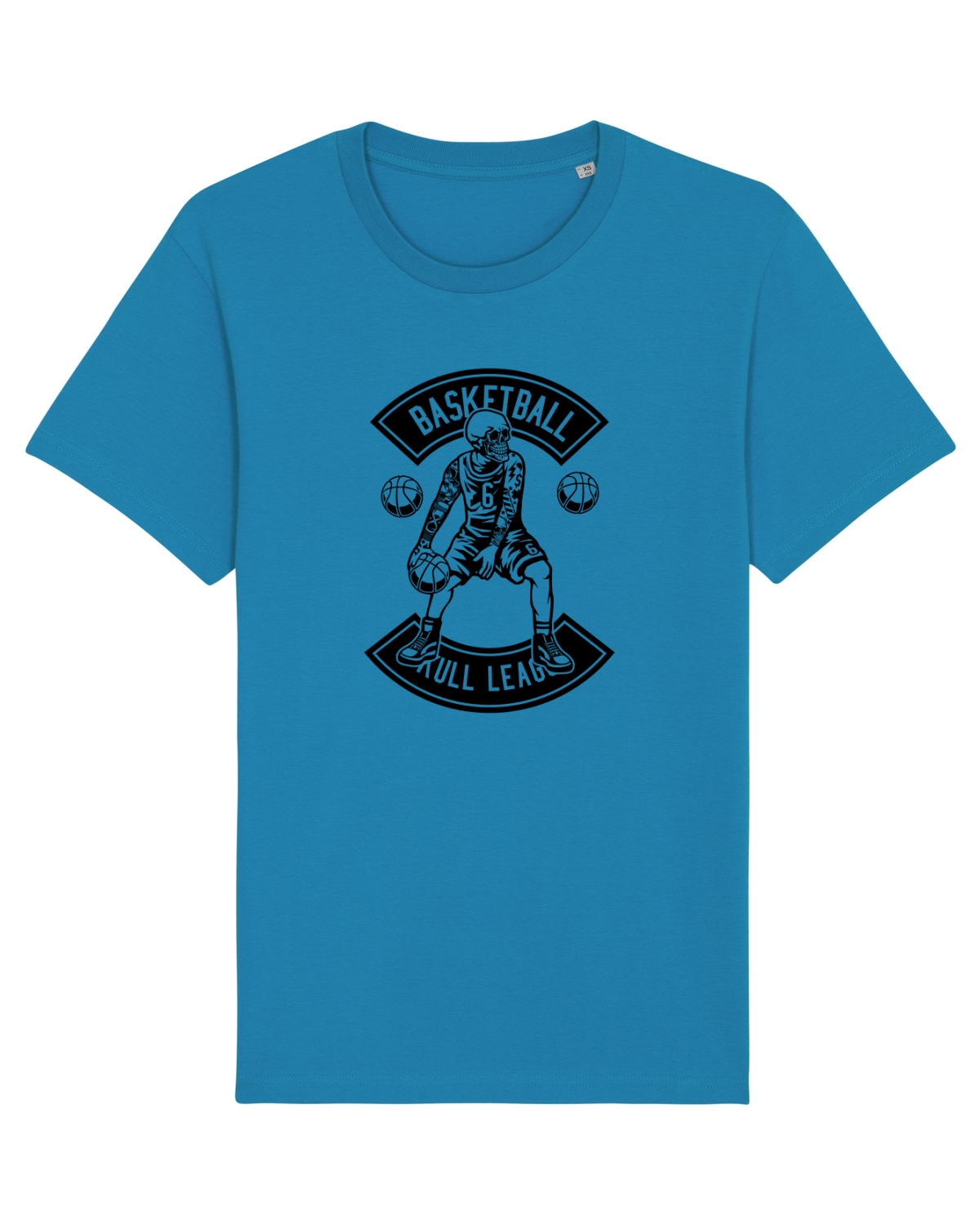Tricou mânecă scurtă Unisex Rocker Azur