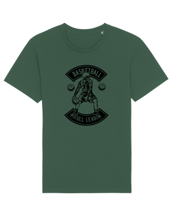 Basketball Skull Black Bottle Green
