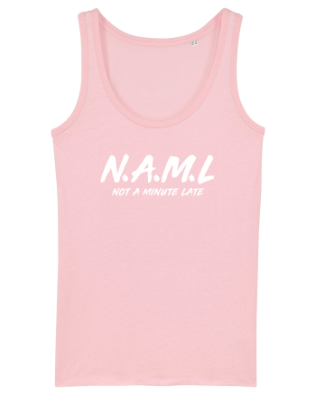 Not a minute late Cotton Pink