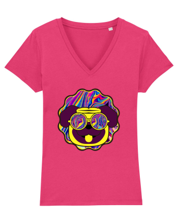 Psychedelic pug Raspberry