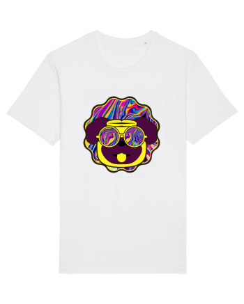 Psychedelic pug White
