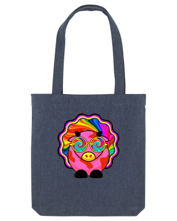 Psychedelic Cow Midnight Blue