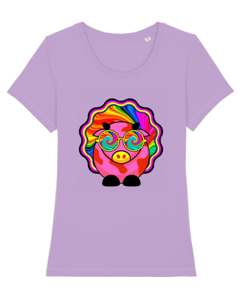 Psychedelic Cow Lavender Dawn