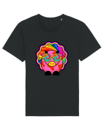 Psychedelic Cow Tricou mânecă scurtă Unisex Rocker