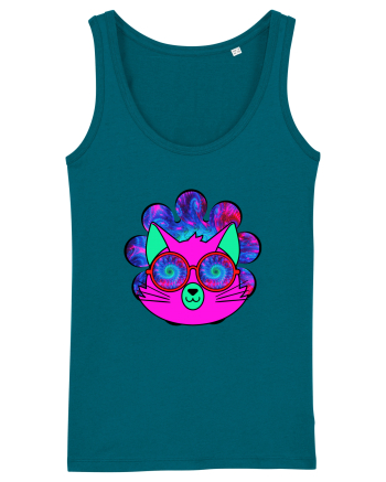 Psychedelic Cat Ocean Depth