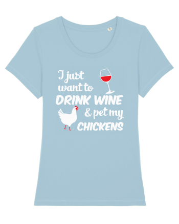 PET CHICKENS Sky Blue