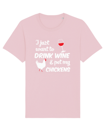 PET CHICKENS Cotton Pink