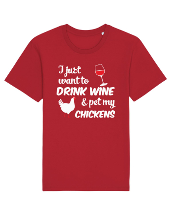 PET CHICKENS Red