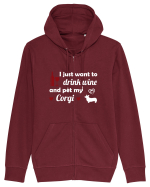 PET CORGI Hanorac cu fermoar Unisex Connector