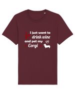 PET CORGI Tricou mânecă scurtă Unisex Rocker