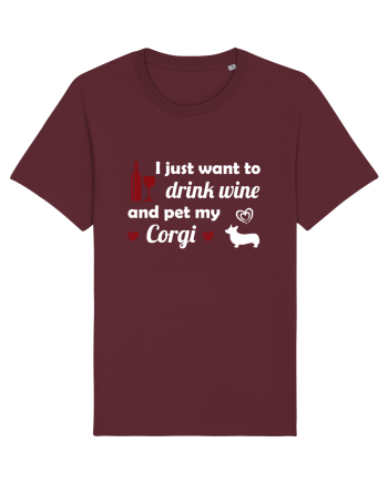 PET CORGI Burgundy