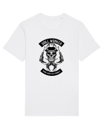 Bormasina Skull Black Tricou mânecă scurtă Unisex Rocker