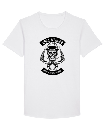 Bormasina Skull Black White