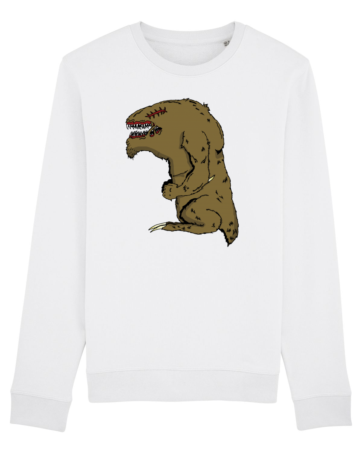 Bluză mânecă lungă Unisex Rise White