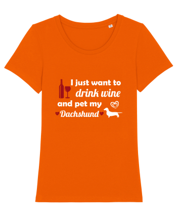 PET DACHSHUND Bright Orange