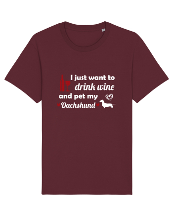 PET DACHSHUND Burgundy