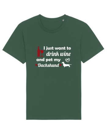 PET DACHSHUND Bottle Green