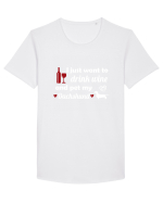 PET DACHSHUND Tricou mânecă scurtă guler larg Bărbat Skater