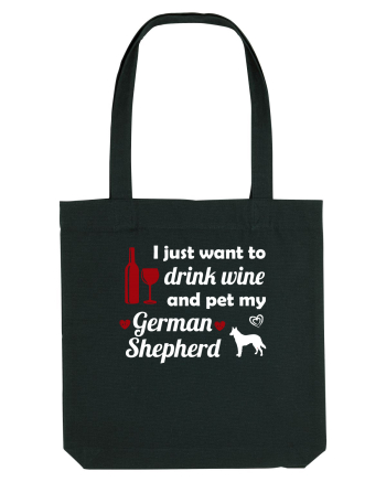 pet german shepherd Black