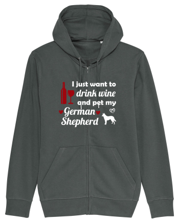 pet german shepherd Anthracite