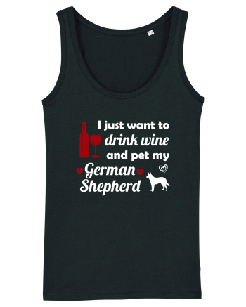 pet german shepherd Black