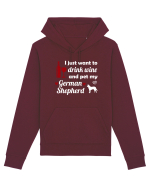 pet german shepherd Hanorac Unisex Drummer