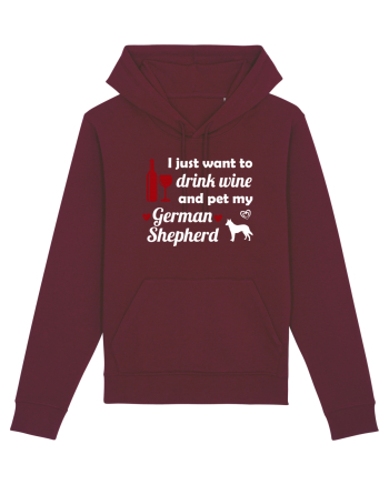 pet german shepherd Burgundy