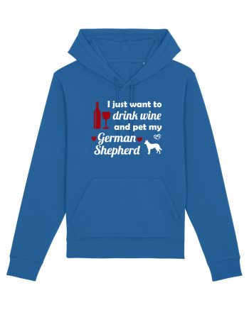 pet german shepherd Royal Blue