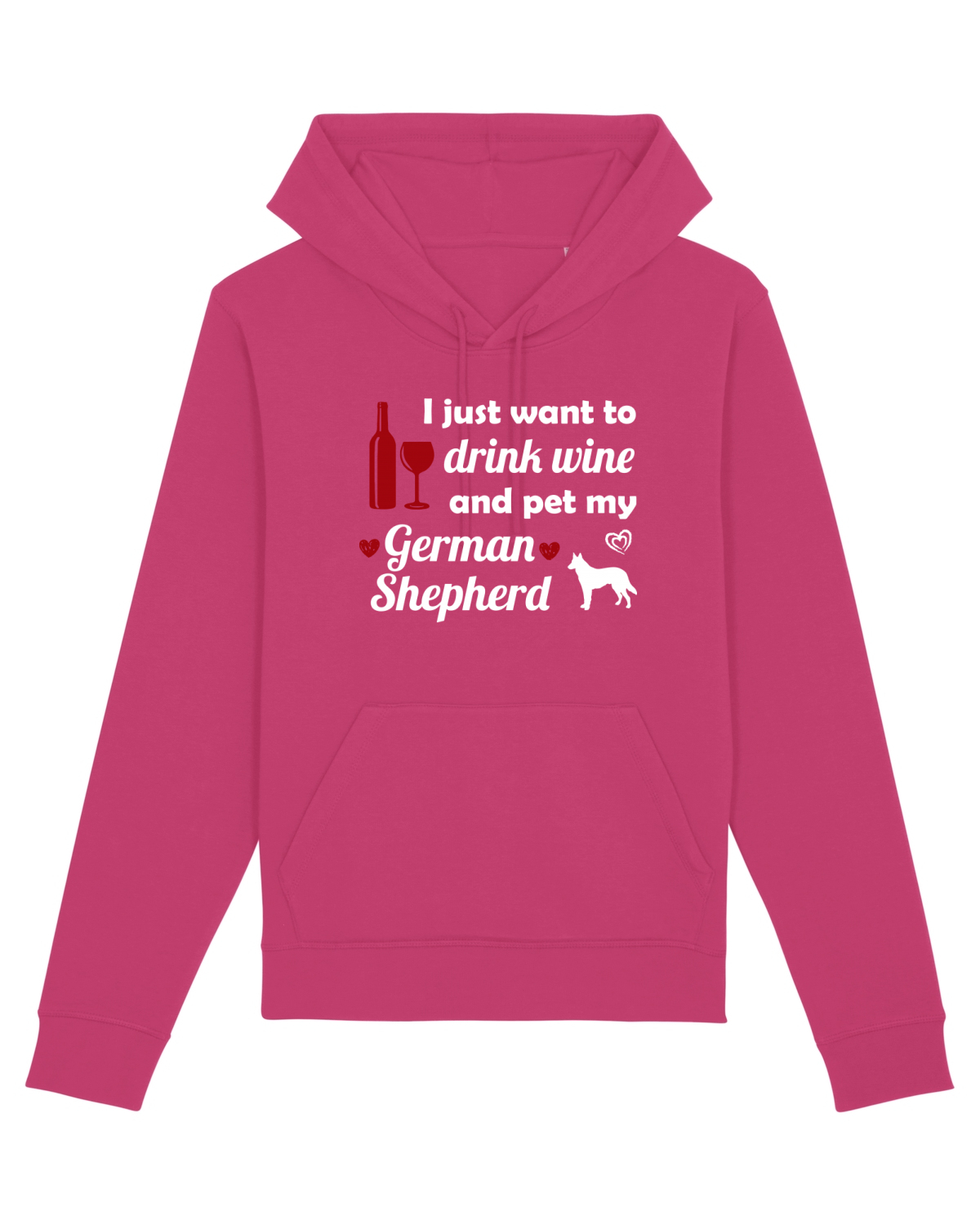 Hanorac Unisex Drummer Raspberry