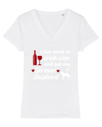 pet german shepherd White