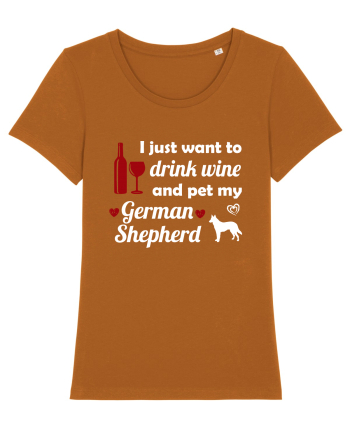 pet german shepherd Roasted Orange