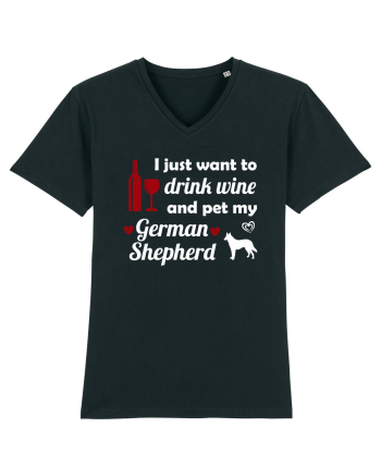 pet german shepherd Black