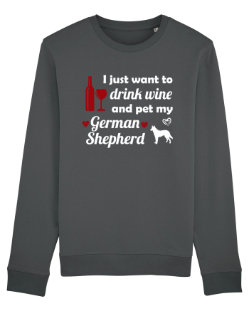 pet german shepherd Anthracite
