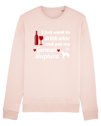 pet german shepherd Candy Pink